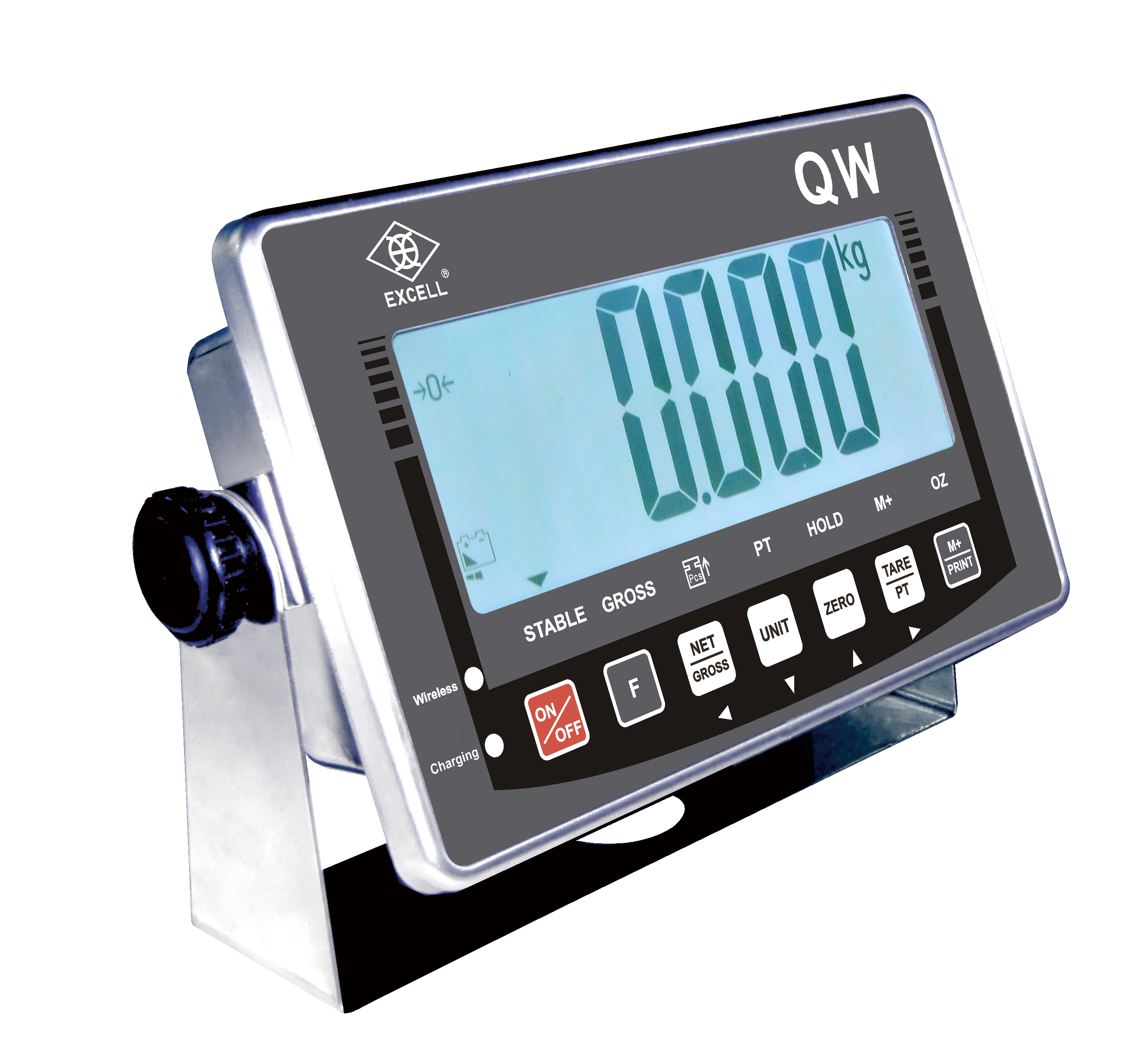 EXCELL PRECISION QW Wide Screen IP68 Waterproof Weighing Indicato