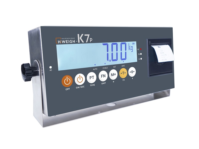 HiWEIGH K7P Weighing Indicator with Printer