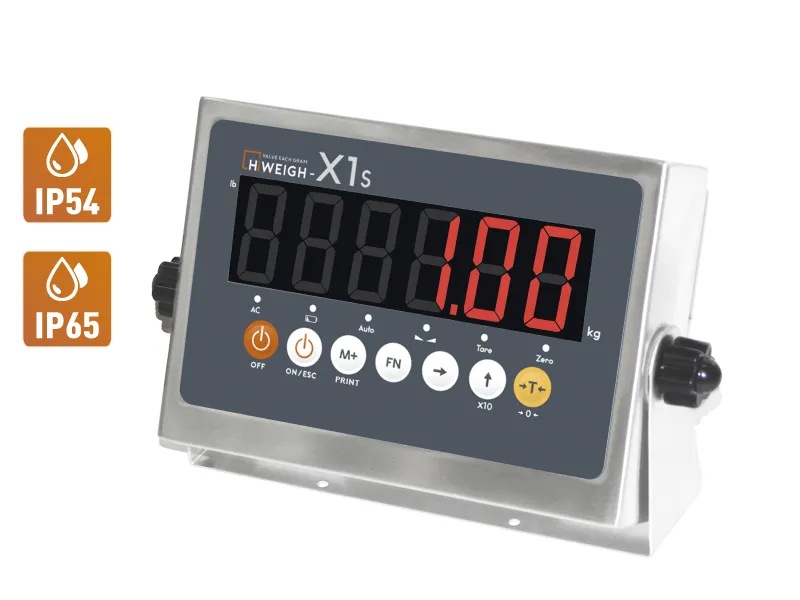HiWEIGH X1S Stainless Steel Weighing Indicator photo 3