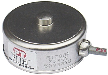 PTGlobal PT7000 Stainless Steel Low Profile Mini Disc Load Cell